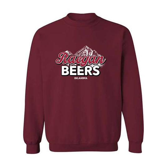 Oklahoma - NCAA Women's Basketball : Raegan Beers - Graphic Crewneck Sweatshirt-0
