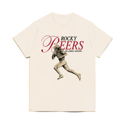 Oklahoma - NCAA Football : Rocky Beers - Legacy Comfort Colors T-Shirt-0