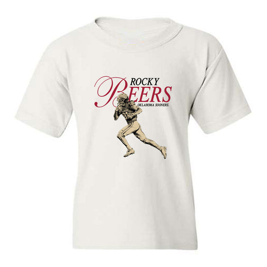 Oklahoma - NCAA Football : Rocky Beers - Legacy Youth T-Shirt-0