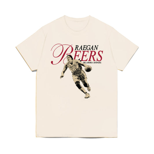 Oklahoma - NCAA Women's Basketball : Raegan Beers - Legacy Comfort Colors T-Shirt-0