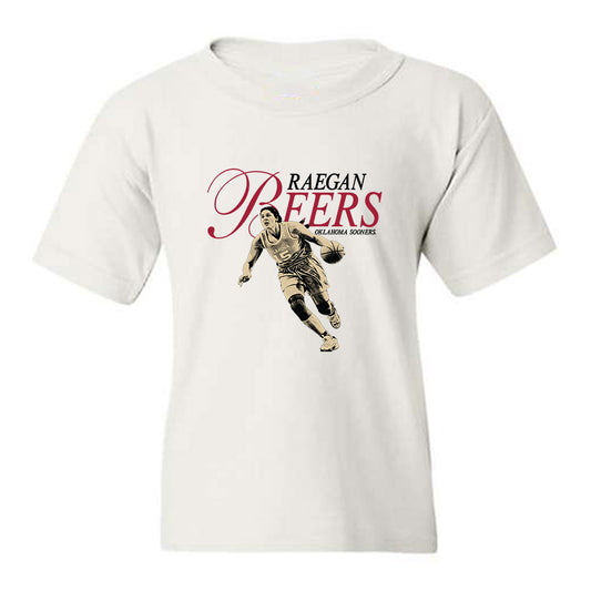 Oklahoma - NCAA Women's Basketball : Raegan Beers - Legacy Youth T-Shirt-0