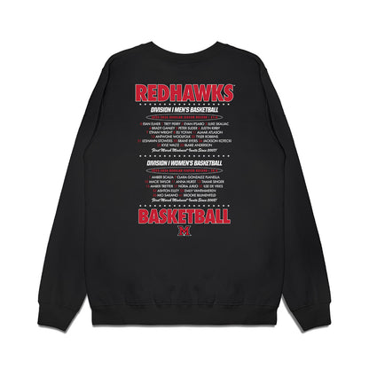 Miami of Ohio - NCAA Men's Basketball : - Roster List Premium Crewneck Sweatshirt-1