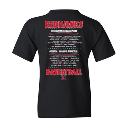 Miami of Ohio - NCAA Men's Basketball : - Roster List Youth T-Shirt-1