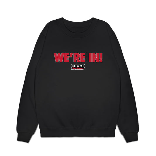 Miami of Ohio - NCAA Women's Basketball : - Roster List Premium Crewneck Sweatshirt-0