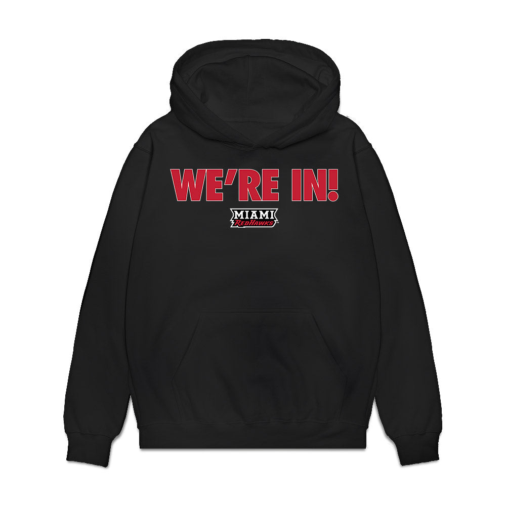 Miami of Ohio - NCAA Men's Basketball : - Roster List Premium Hooded Sweatshirt-0