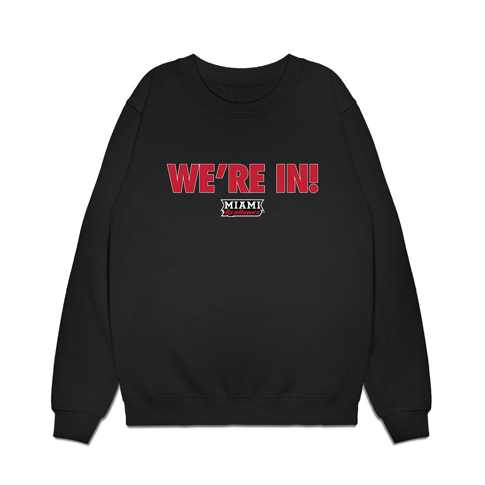 Miami of Ohio - NCAA Men's Basketball : - Roster List Premium Crewneck Sweatshirt-0