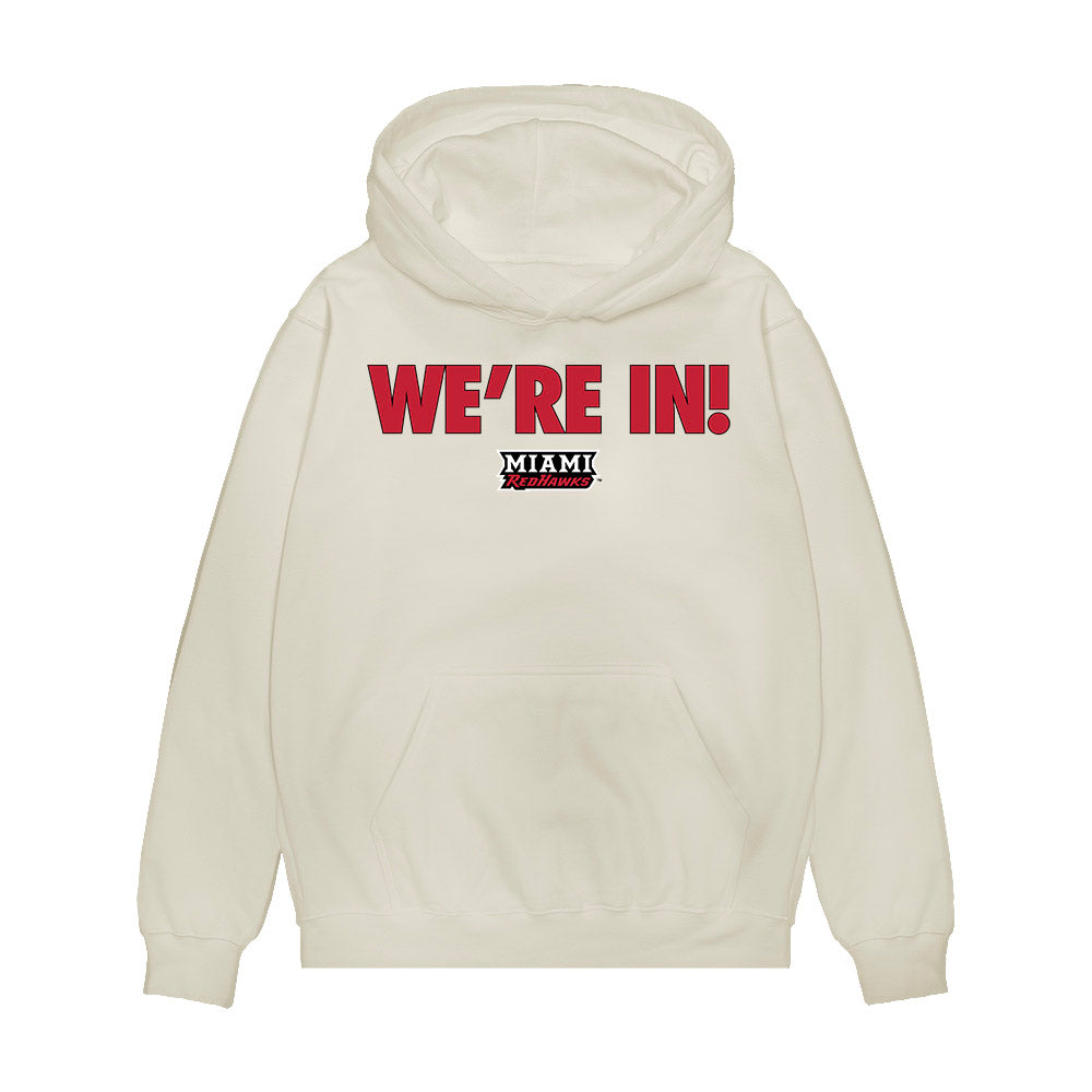 Miami of Ohio - NCAA Women's Basketball : - Roster List Premium Hooded Sweatshirt-0