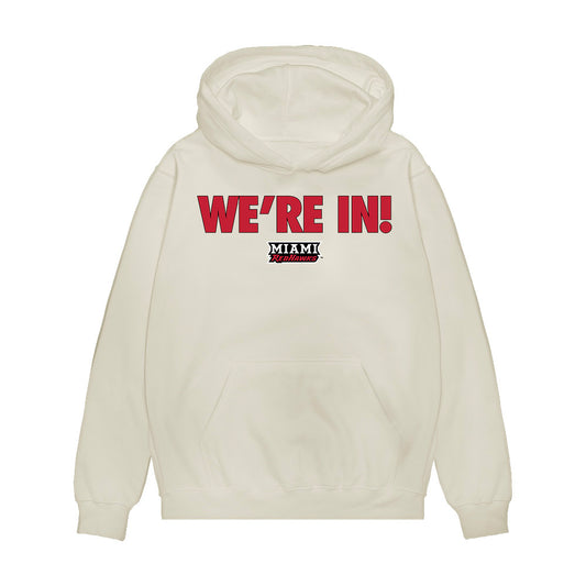 Miami of Ohio - NCAA Women's Basketball : - Roster List Premium Hooded Sweatshirt-0