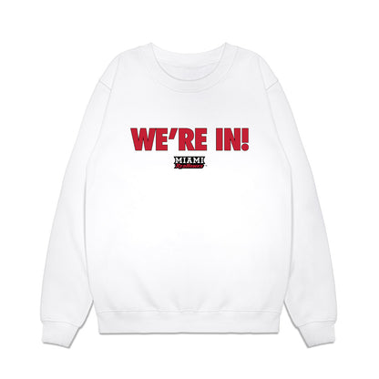 Miami of Ohio - NCAA Women's Basketball : - Roster List Premium Crewneck Sweatshirt-0