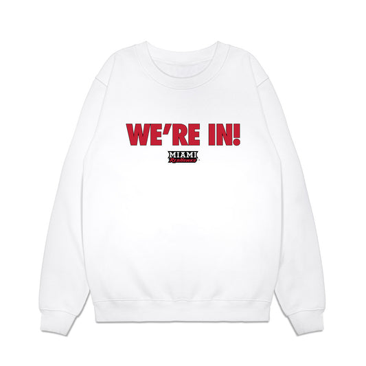 Miami of Ohio - NCAA Women's Basketball : - Roster List Premium Crewneck Sweatshirt-0