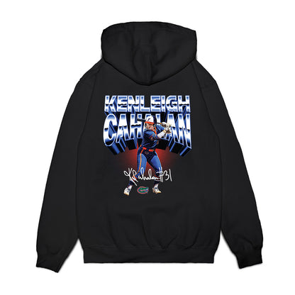 Florida - NCAA Softball : Kenleigh Cahalan - Collage Premium Hooded Sweatshirt-1