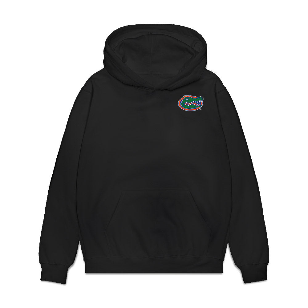 Florida - NCAA Softball : Kenleigh Cahalan - Collage Premium Hooded Sweatshirt-0