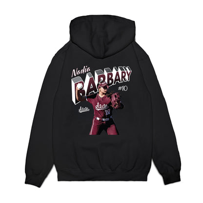 Mississippi State - NCAA Softball : Nadia Barbary - Collage Premium Hooded Sweatshirt-1