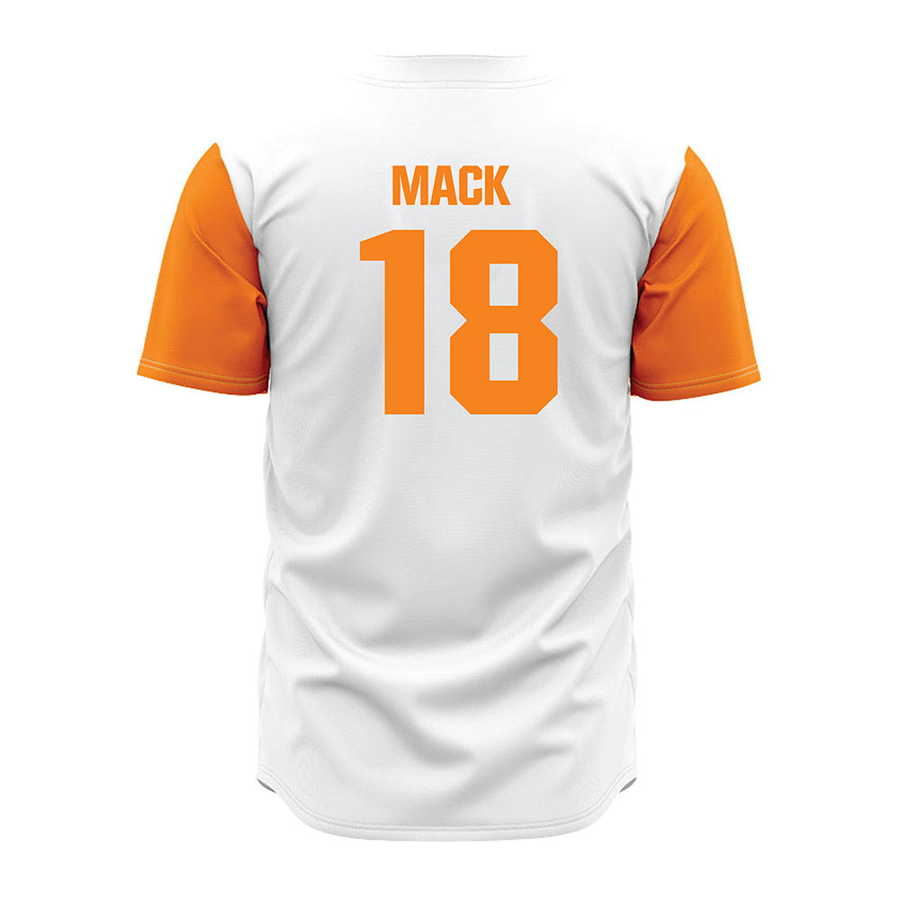 Tennessee - NCAA Baseball : Landon Mack - White Jersey-1