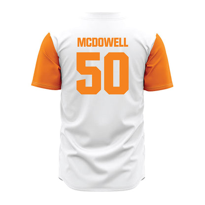 Tennessee - NCAA Baseball : DJ McDowell - White Jersey-1