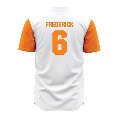Tennessee - NCAA Baseball : Brady Frederick - White Jersey-1
