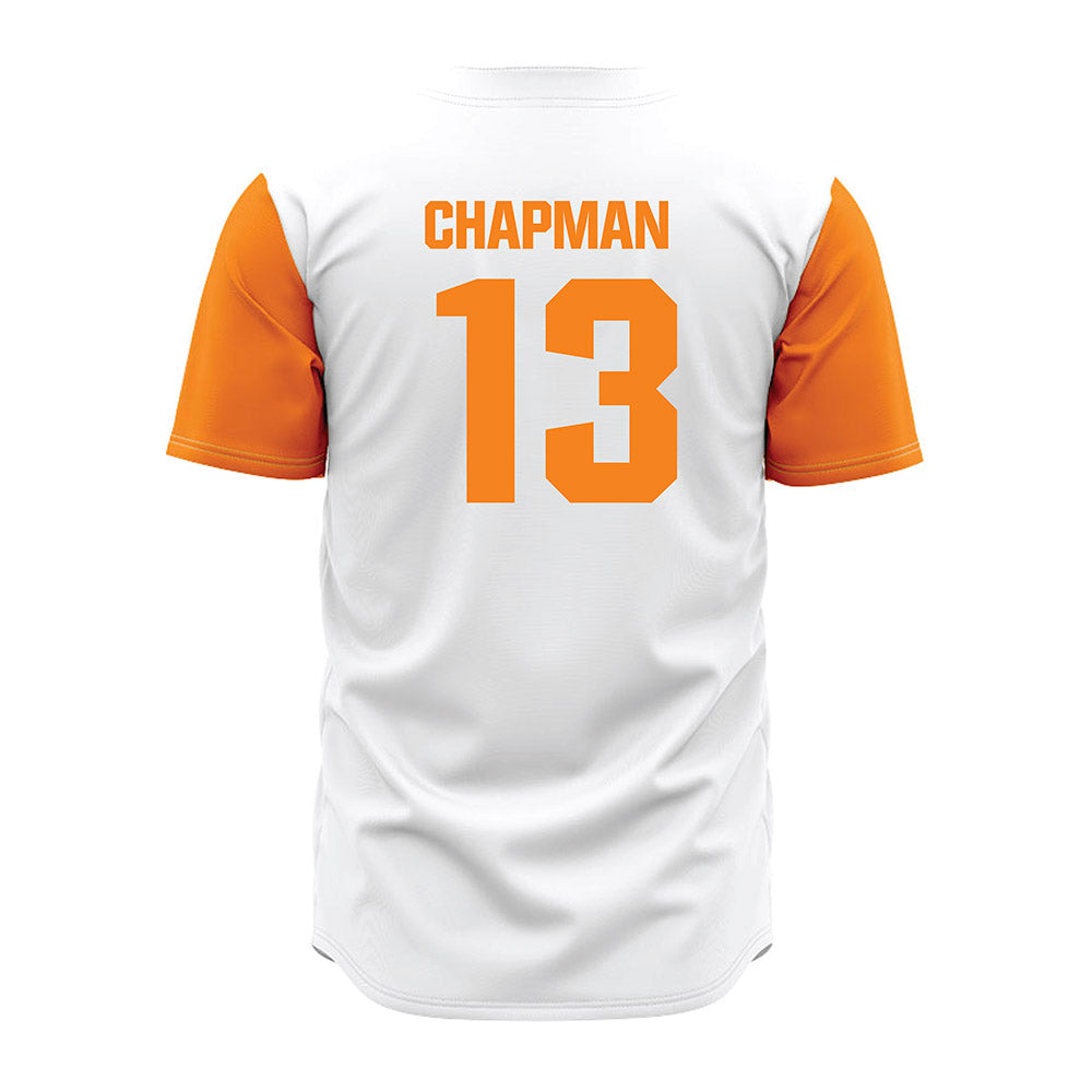 Tennessee - NCAA Baseball : Reese Chapman - White Jersey-1