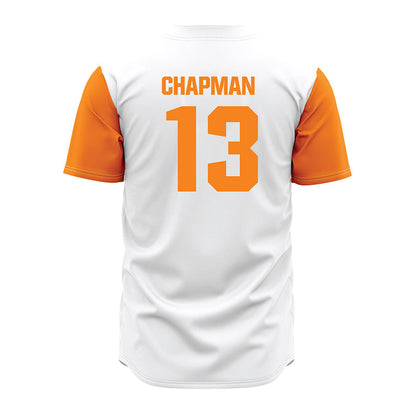 Tennessee - NCAA Baseball : Reese Chapman - White Jersey-1