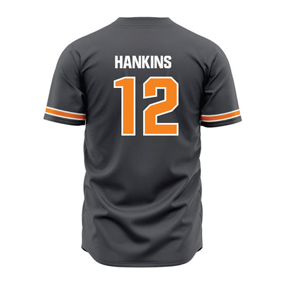 Tennessee - NCAA Baseball : Evan Hankins - Grey Jersey-1