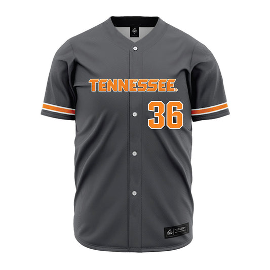 Tennessee - NCAA Baseball : Sawyer Deering - Grey Jersey-0