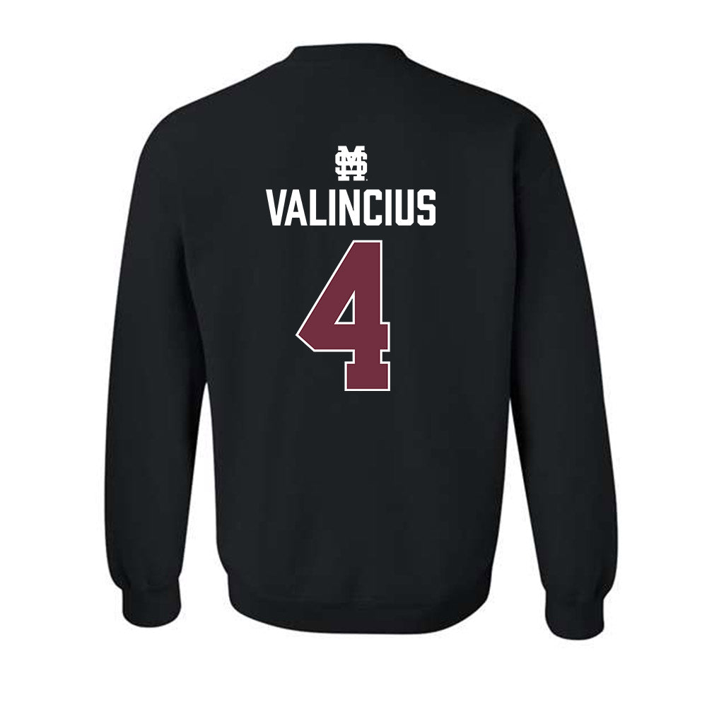 Mississippi State - NCAA Baseball : Tomas Valincius - Classic Shersey Crewneck Sweatshirt-1