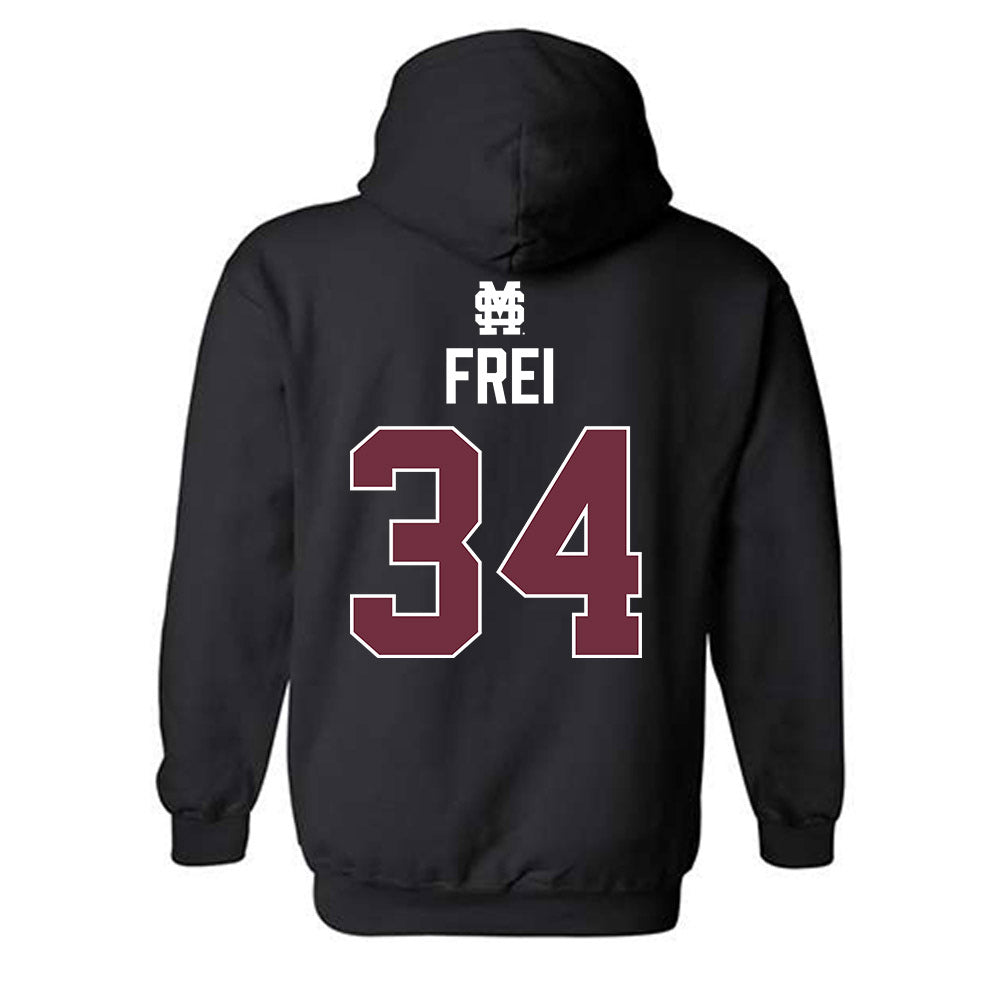 Mississippi State - NCAA Baseball : Gehrig Frei - Classic Shersey Hooded Sweatshirt-1