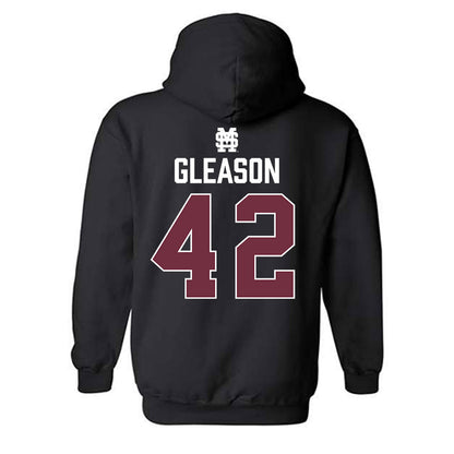 Mississippi State - NCAA Baseball : Jack Gleason - Classic Shersey Hooded Sweatshirt-1