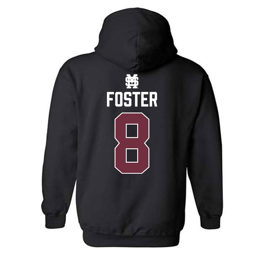 Mississippi State - NCAA Baseball : Charlie Foster - Classic Shersey Hooded Sweatshirt-1