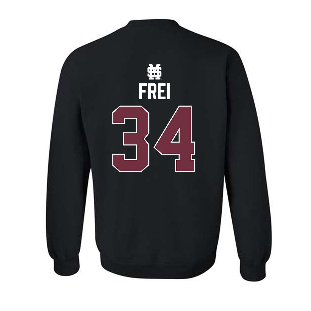Mississippi State - NCAA Baseball : Gehrig Frei - Classic Shersey Crewneck Sweatshirt-1