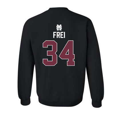 Mississippi State - NCAA Baseball : Gehrig Frei - Classic Shersey Crewneck Sweatshirt-1