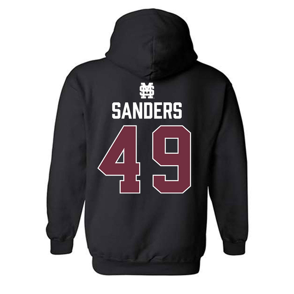 Mississippi State - NCAA Baseball : Gatlin Sanders - Classic Shersey Hooded Sweatshirt-1
