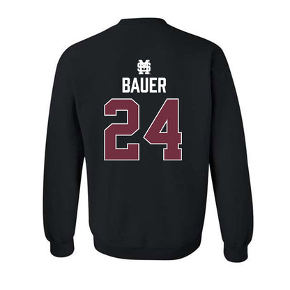 Mississippi State - NCAA Baseball : Jack Bauer - Classic Shersey Crewneck Sweatshirt-1