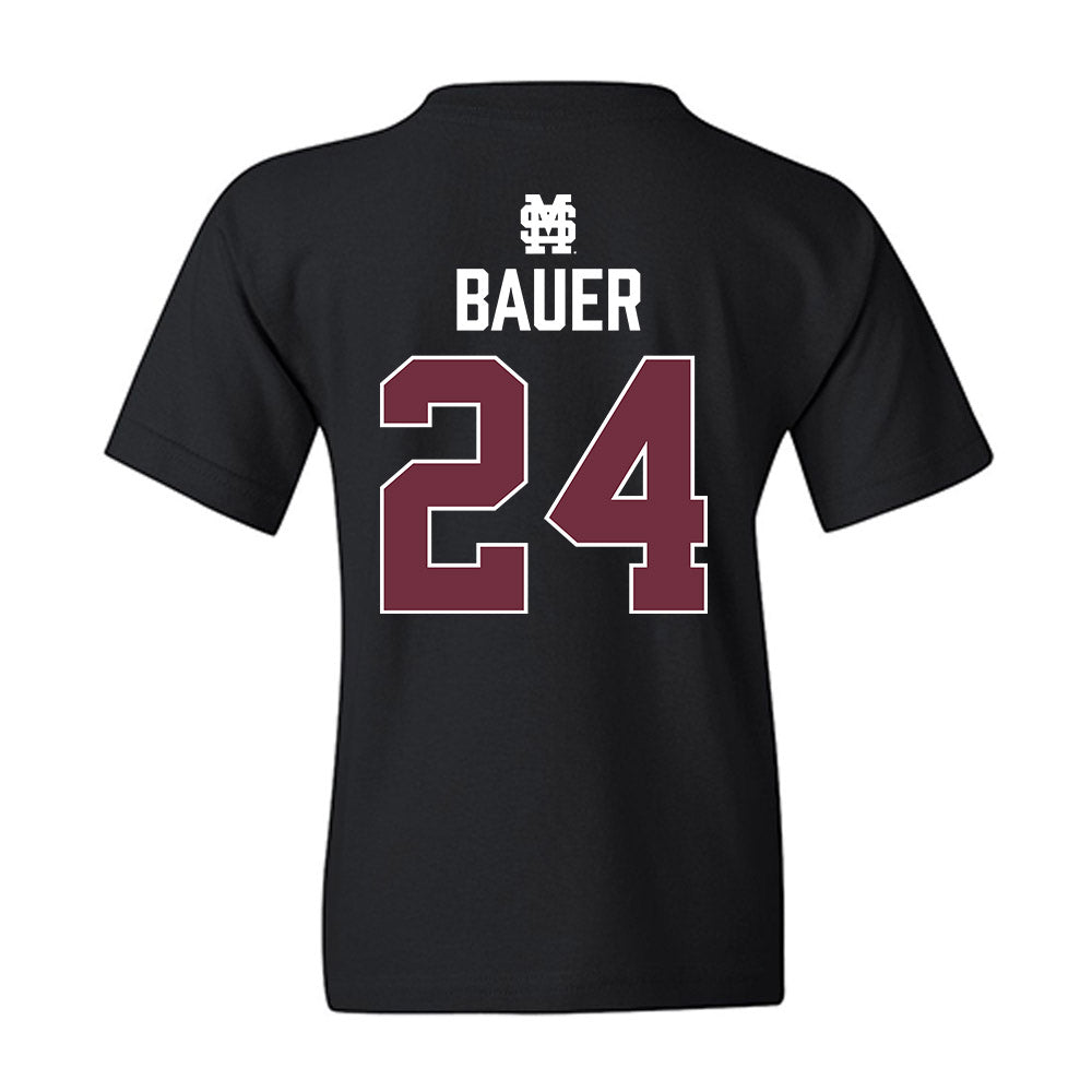 Mississippi State - NCAA Baseball : Jack Bauer - Classic Shersey Youth T-Shirt-1