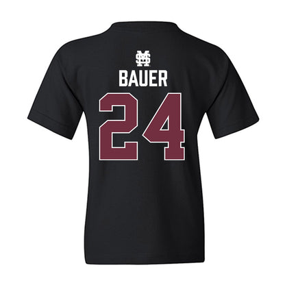 Mississippi State - NCAA Baseball : Jack Bauer - Classic Shersey Youth T-Shirt-1
