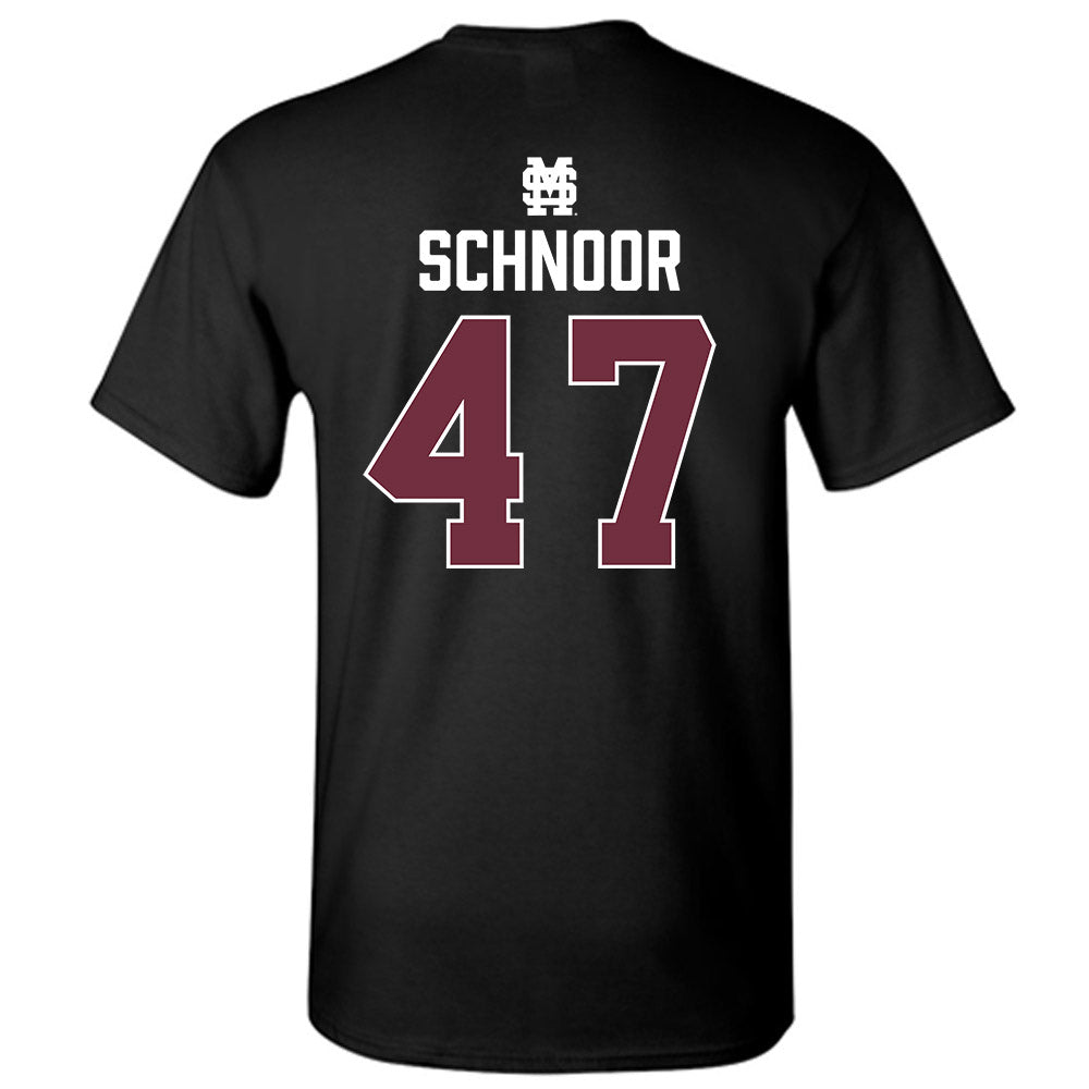Mississippi State - NCAA Baseball : JT Schnoor - Classic Shersey T-Shirt-1