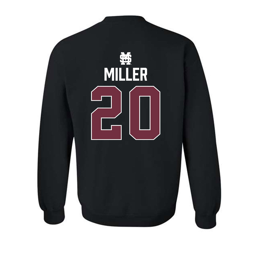 Mississippi State - NCAA Baseball : Maddox Miller - Classic Shersey Crewneck Sweatshirt-1