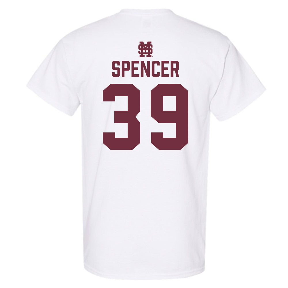 Mississippi State - NCAA Baseball : Patrick Spencer - Classic Shersey T-Shirt-1