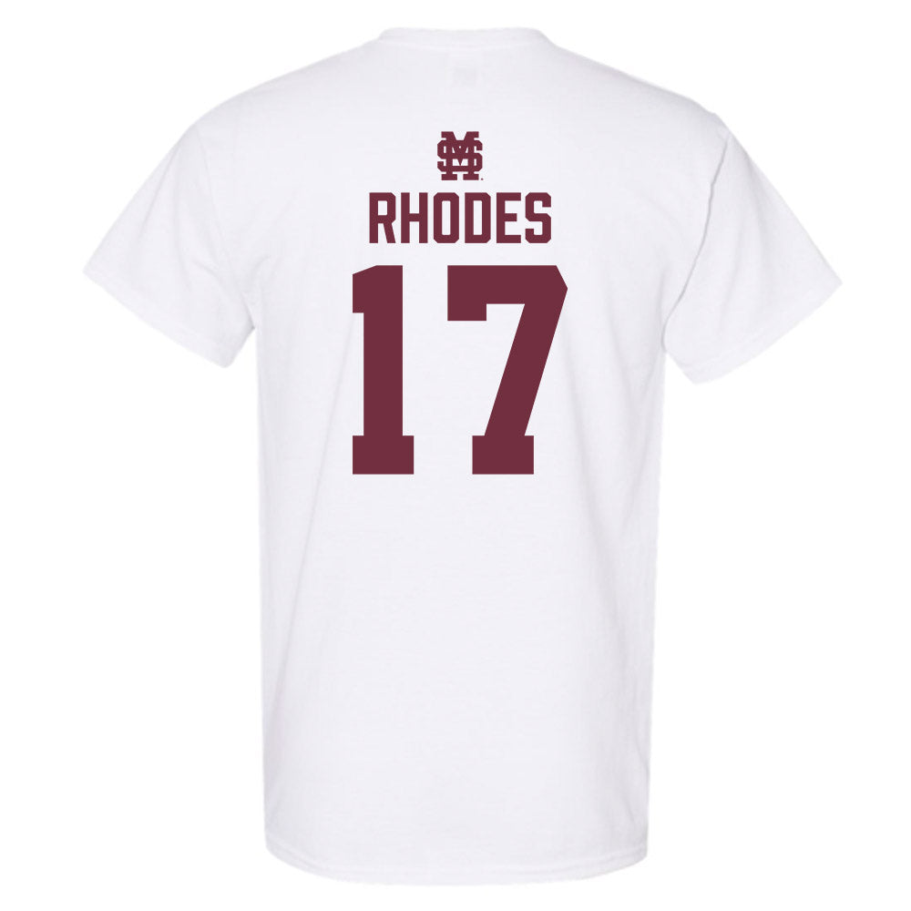 Mississippi State - NCAA Baseball : Parker Rhodes - Classic Shersey T-Shirt-1