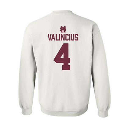 Mississippi State - NCAA Baseball : Tomas Valincius - Classic Shersey Crewneck Sweatshirt-1