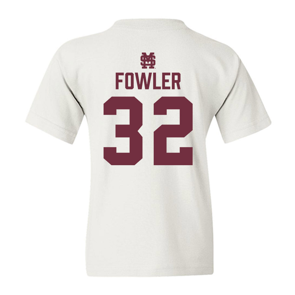 Mississippi State - NCAA Baseball : Peyton Fowler - Classic Shersey Youth T-Shirt-1