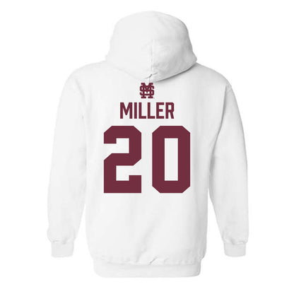 Mississippi State - NCAA Baseball : Maddox Miller - Classic Shersey Hooded Sweatshirt-1
