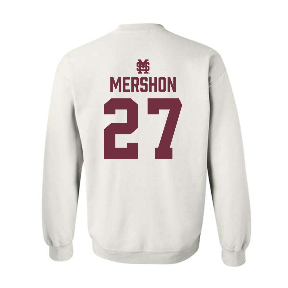 Mississippi State - NCAA Baseball : Peter Mershon - Classic Shersey Crewneck Sweatshirt-1