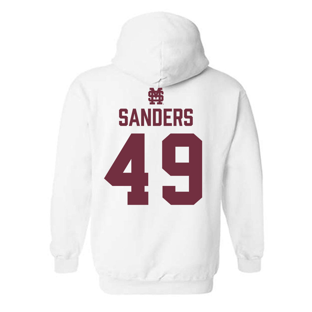 Mississippi State - NCAA Baseball : Gatlin Sanders - Classic Shersey Hooded Sweatshirt-1