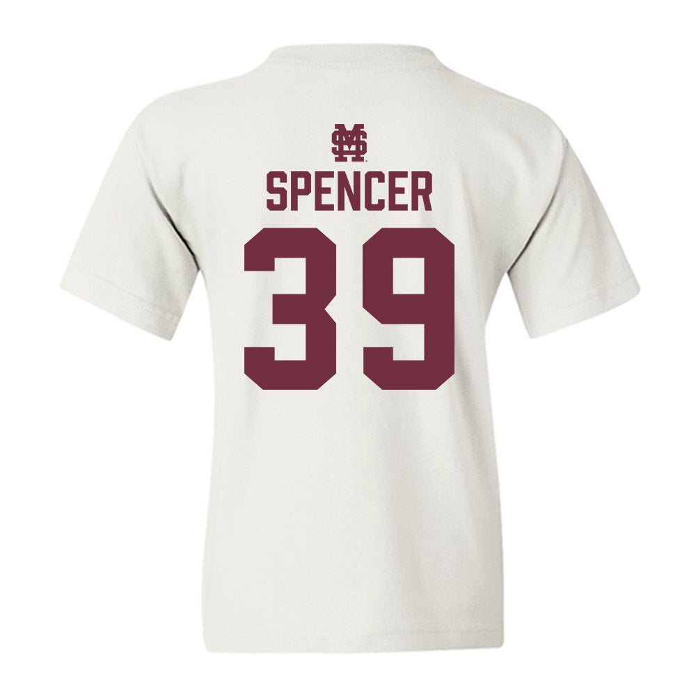 Mississippi State - NCAA Baseball : Patrick Spencer - Classic Shersey Youth T-Shirt-1
