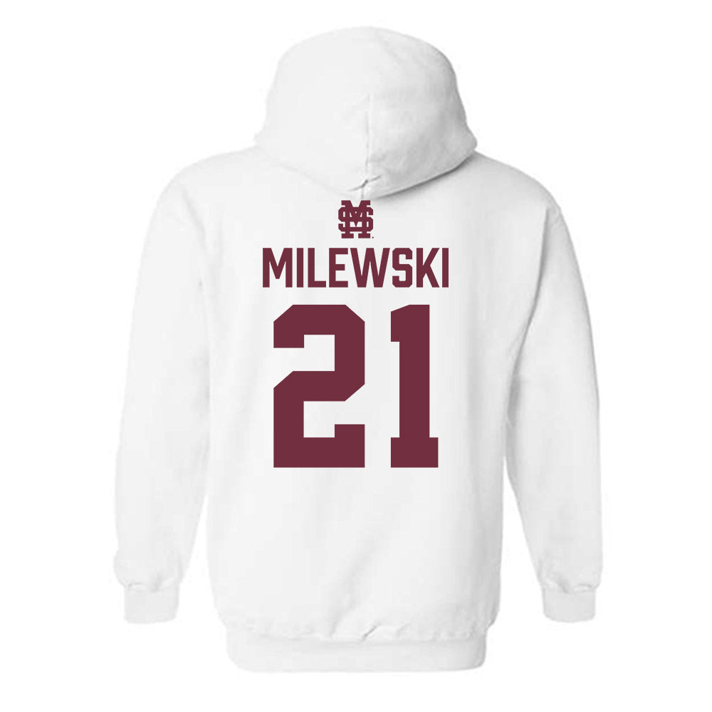 Mississippi State - NCAA Baseball : Kevin Milewski - Classic Shersey Hooded Sweatshirt-1