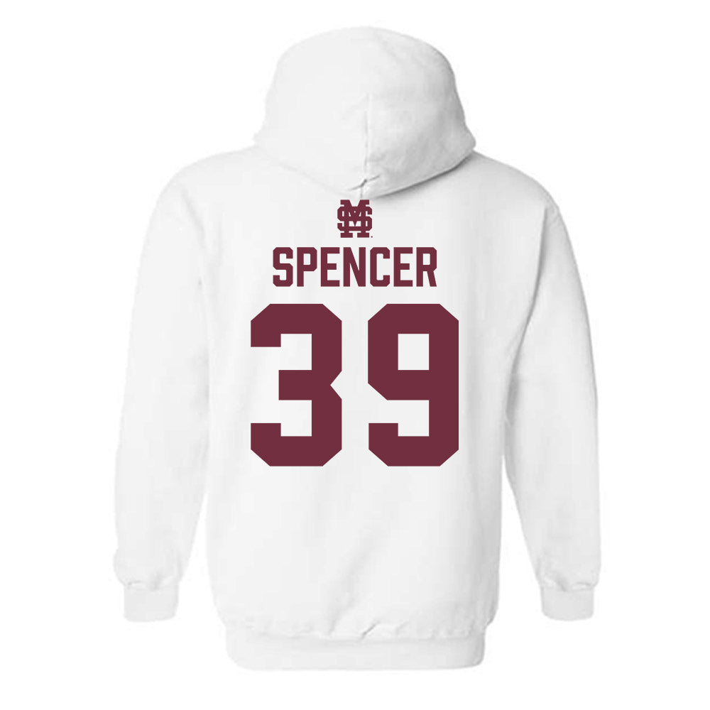 Mississippi State - NCAA Baseball : Patrick Spencer - Classic Shersey Hooded Sweatshirt-1