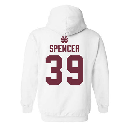 Mississippi State - NCAA Baseball : Patrick Spencer - Classic Shersey Hooded Sweatshirt-1