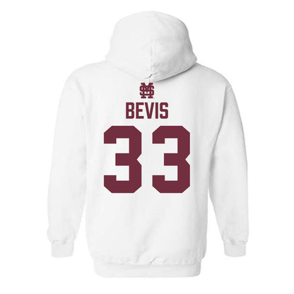 Mississippi State - NCAA Baseball : Blake Bevis - Classic Shersey Hooded Sweatshirt-1