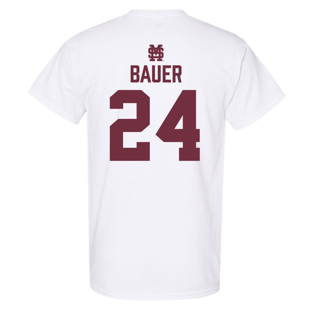 Mississippi State - NCAA Baseball : Jack Bauer - Classic Shersey T-Shirt-1