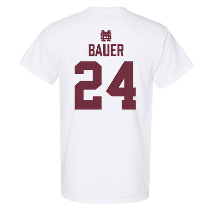 Mississippi State - NCAA Baseball : Jack Bauer - Classic Shersey T-Shirt-1